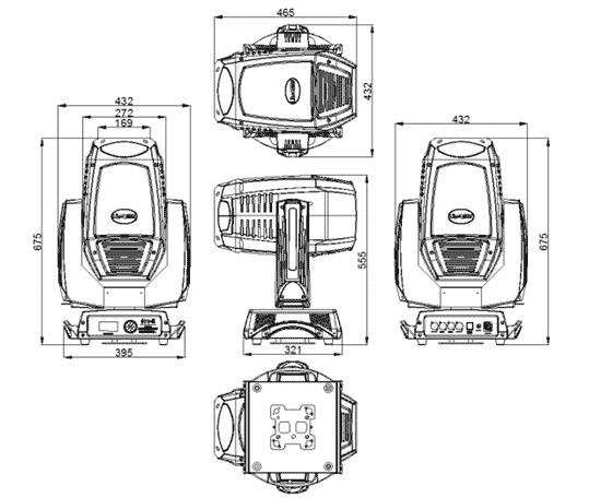 LS-L330SP尺寸圖